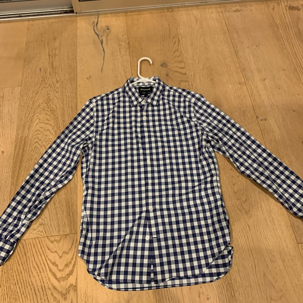 Bonobos performance shirt Men US Medium Slim Fit